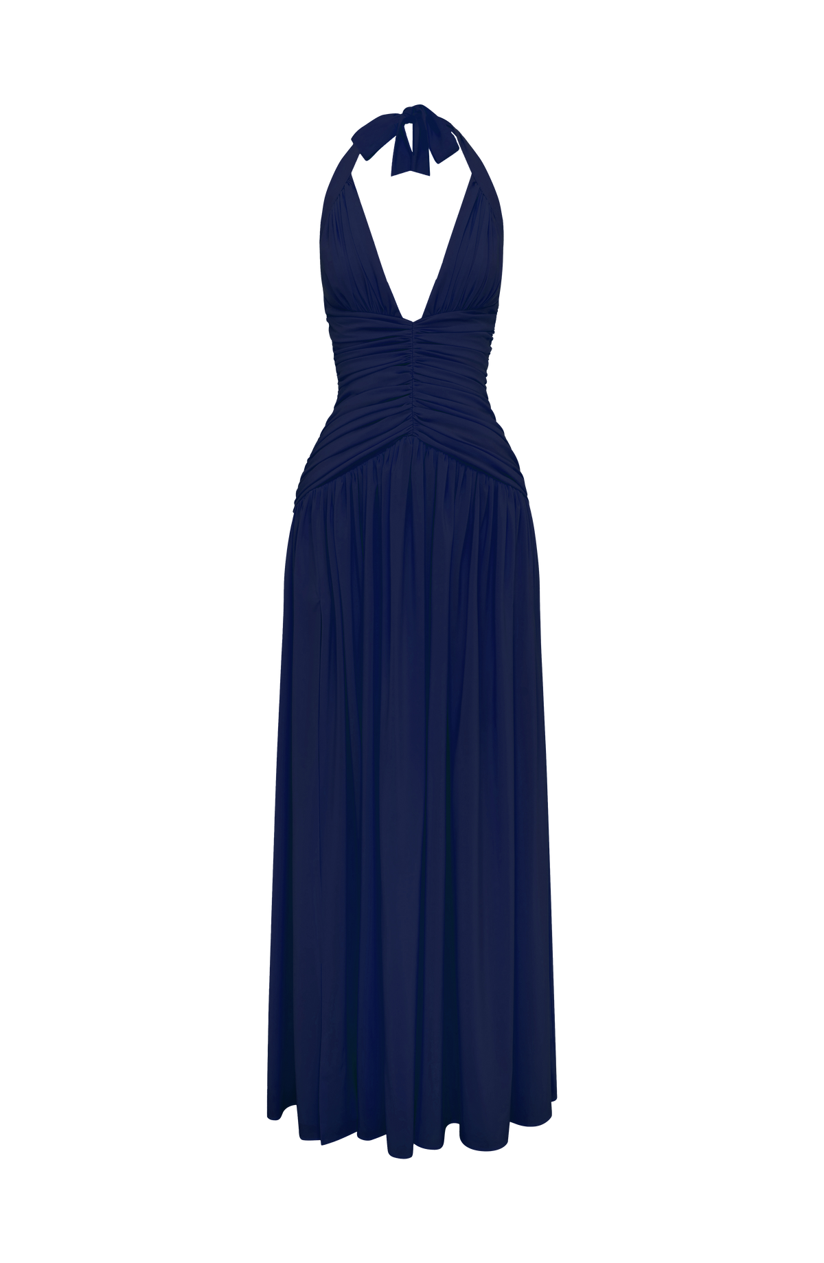 Amaia™ - Vestido Largo de Chifón Azul Marino