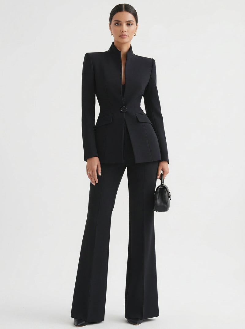 Gabriela™ - Traje Sastre con Palazzo