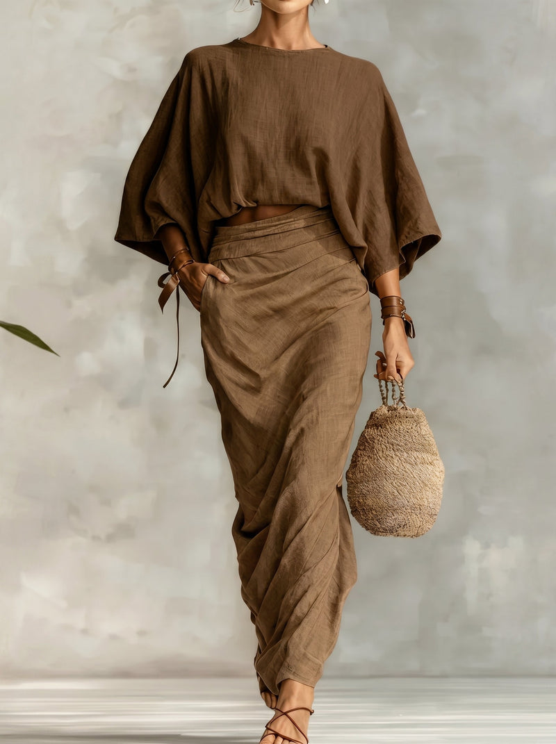 Eva™ - Conjunto de Top y Falda
