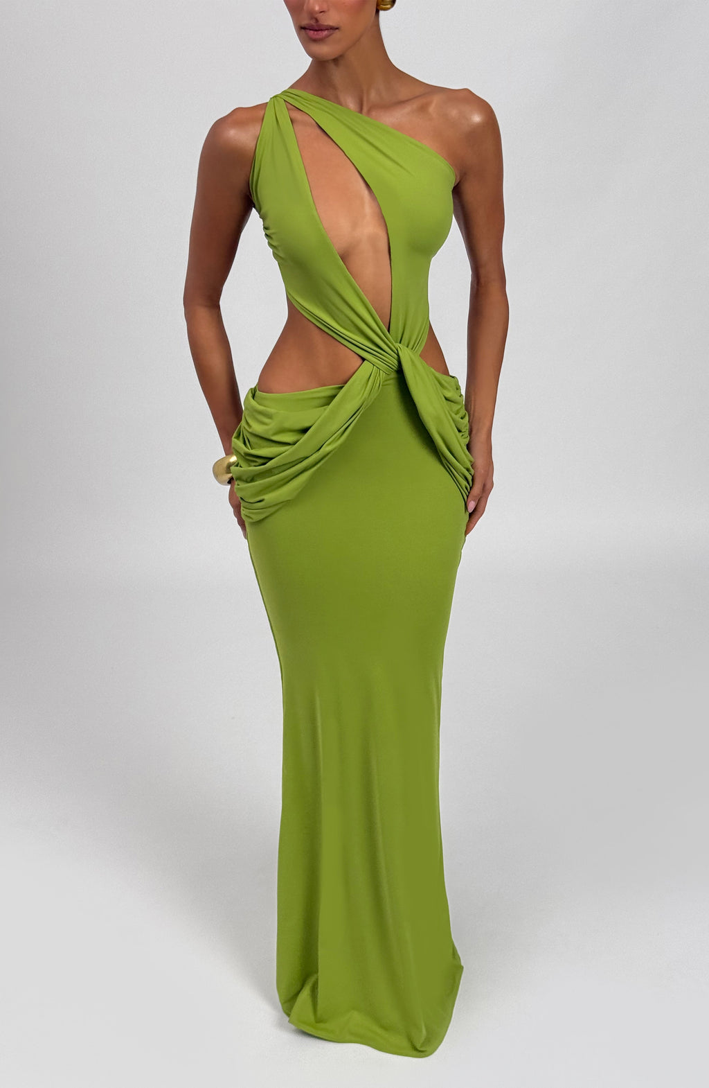 Olivia™ - Vestido Largo de Punto Oliva