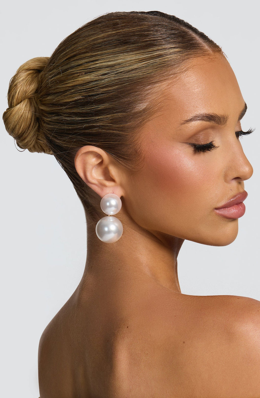 Nácar™ - Pendientes de Doble Perla