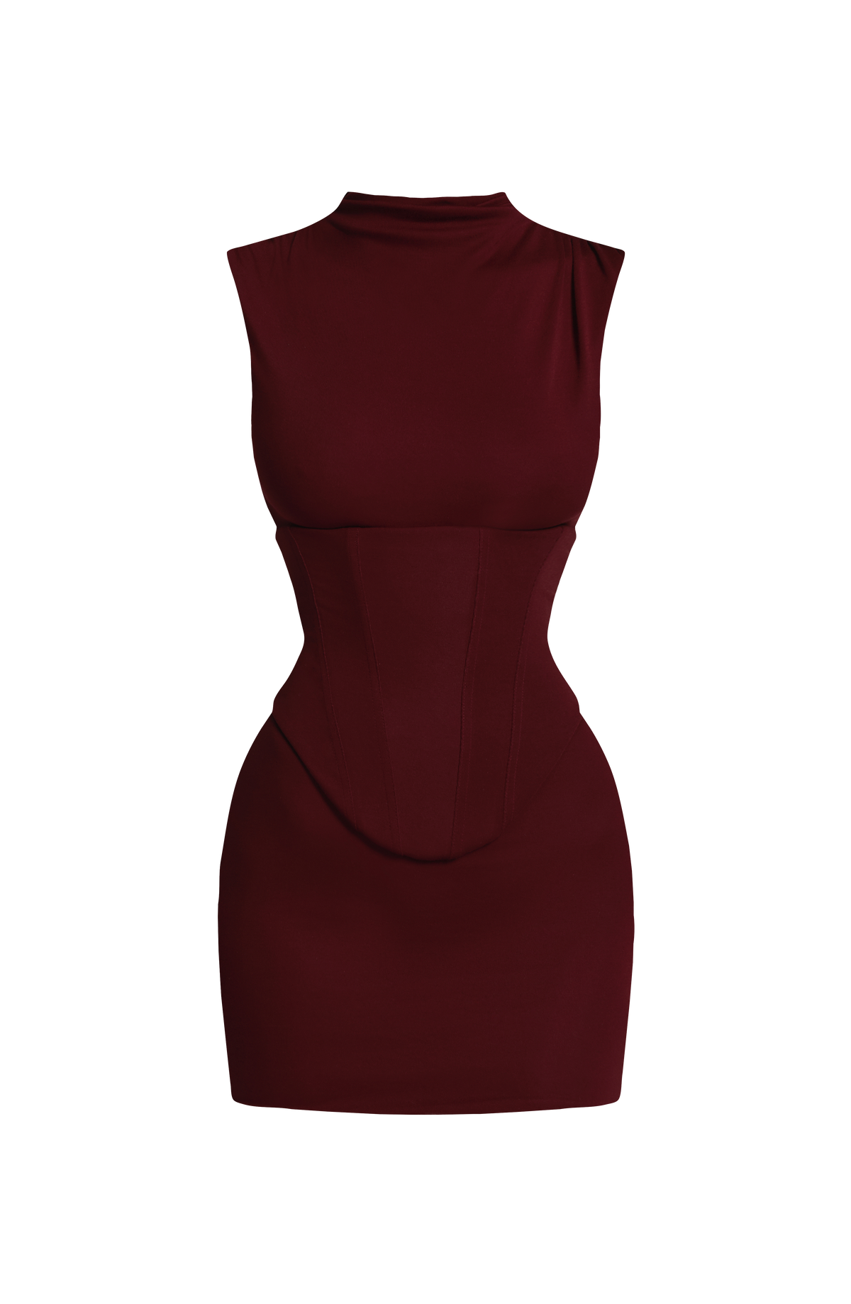 Salomé™ - Vestido Corto de Punto Cereza