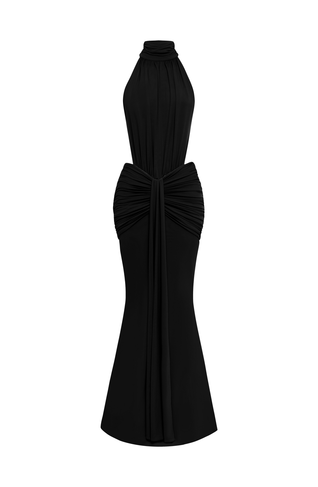 Teresa™ - Vestido Largo de Sirena Negro