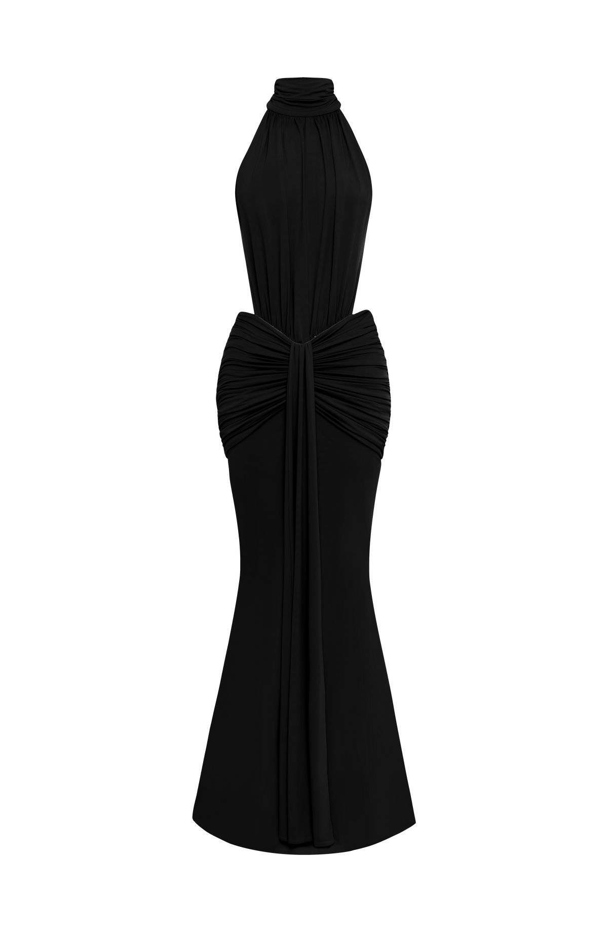 Teresa™ - Vestido Largo de Sirena Negro