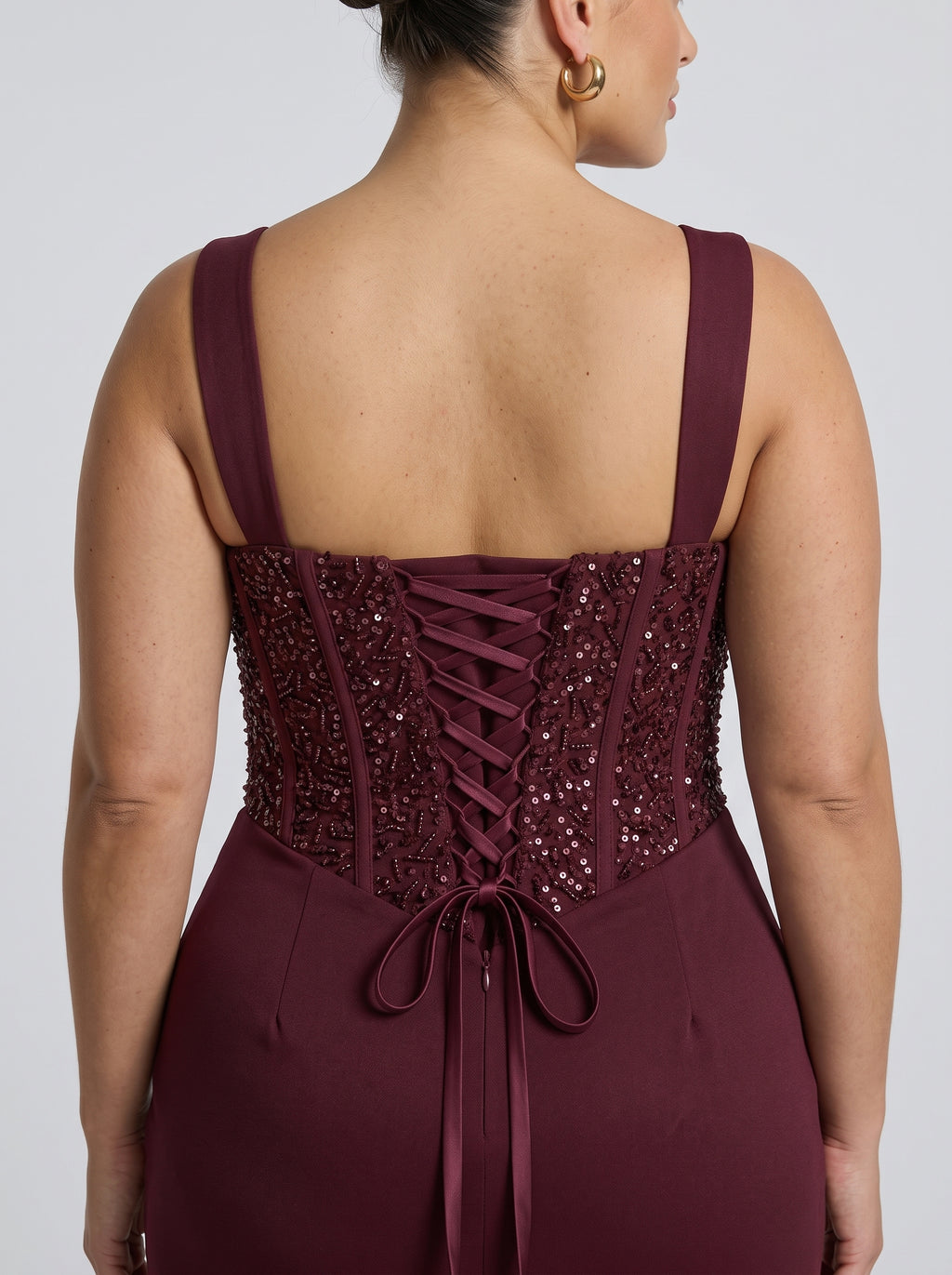 Nai™ - Vestido Largo con Corsé y Faja Compresiva, vista 7