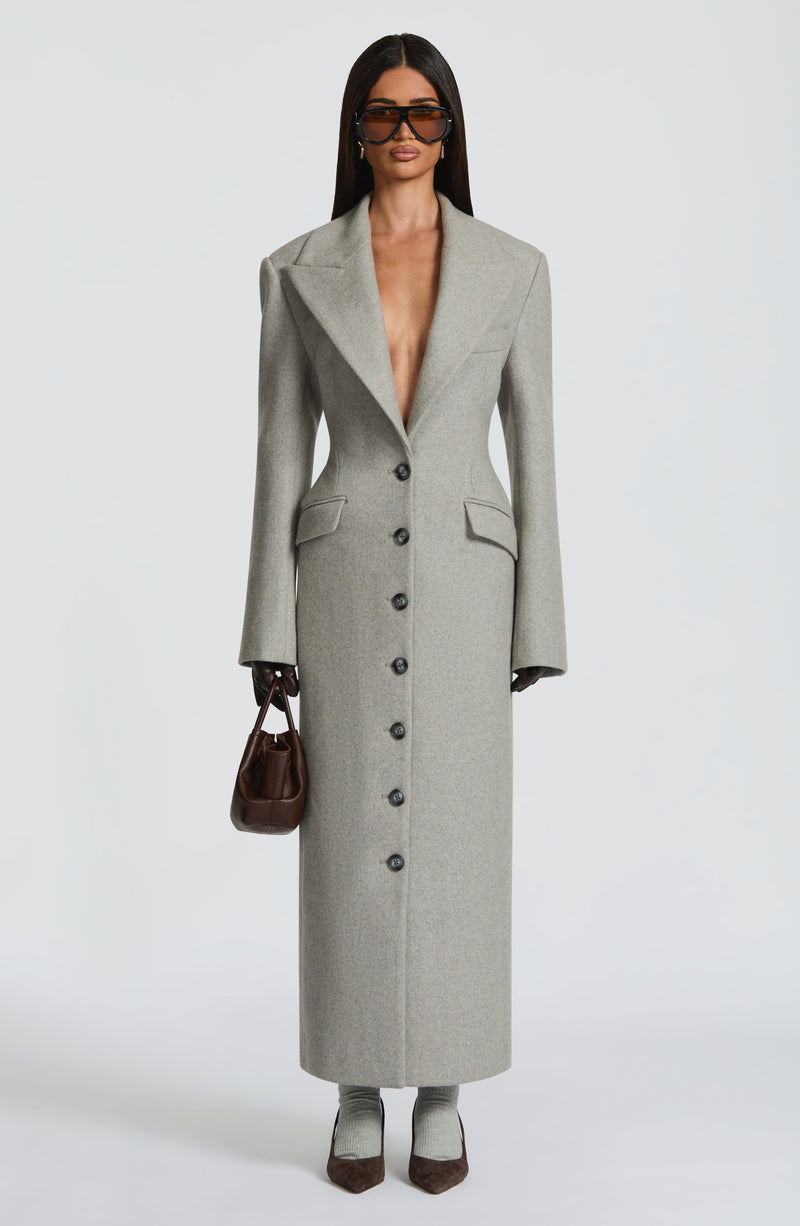 Úrsula™ - Abrigo Largo de Lana